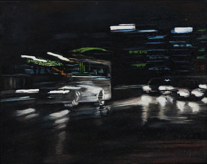 Speed Series_05 <br>Oil on Canvas <br>(19x24 cm) 2015