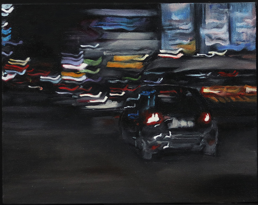 Speed Series_16 <br>Oil on Canvas  <br>(19x24 cm) 2016